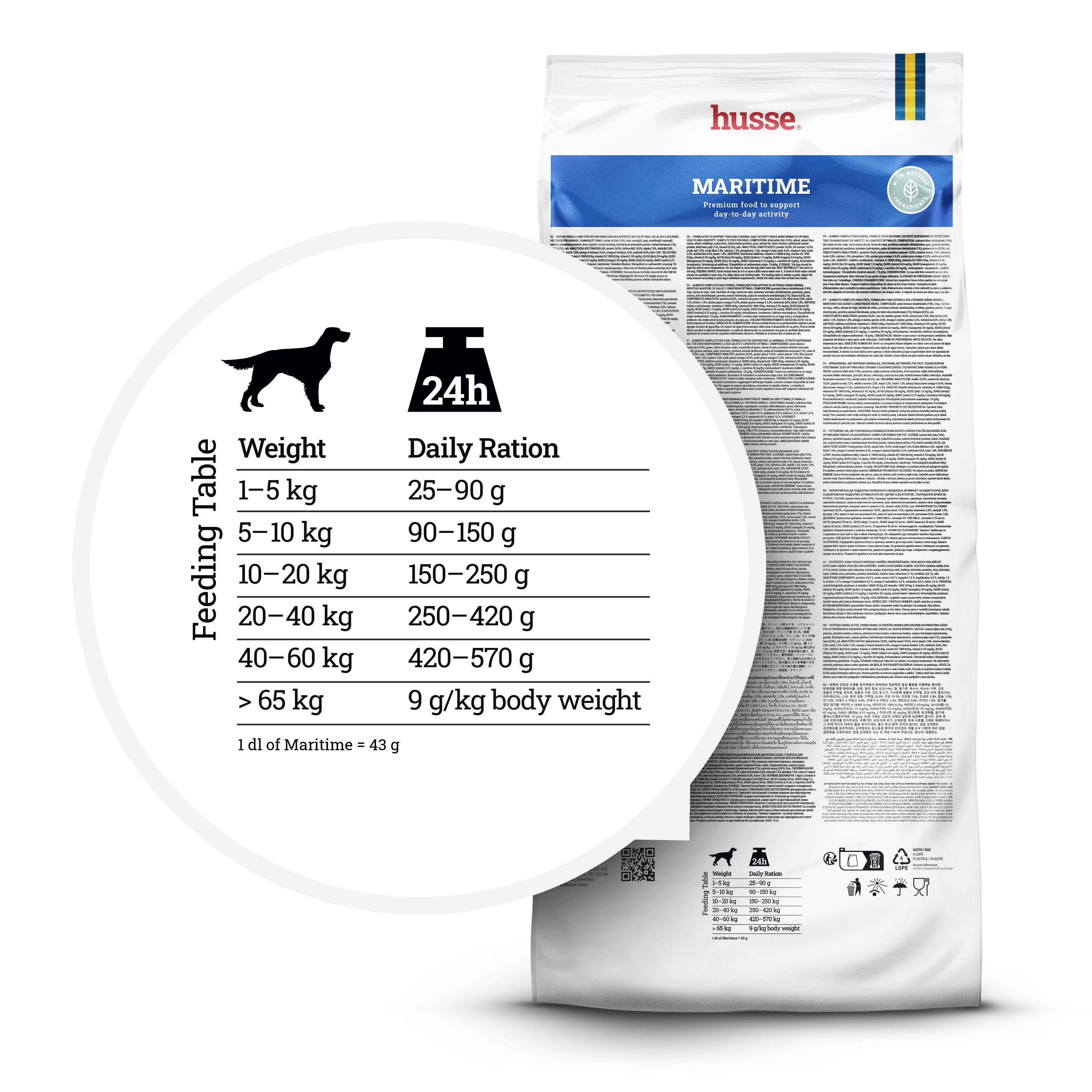 Essential Maritime, 15 kg | Erhaltungsfutter, reich an Weißfisch