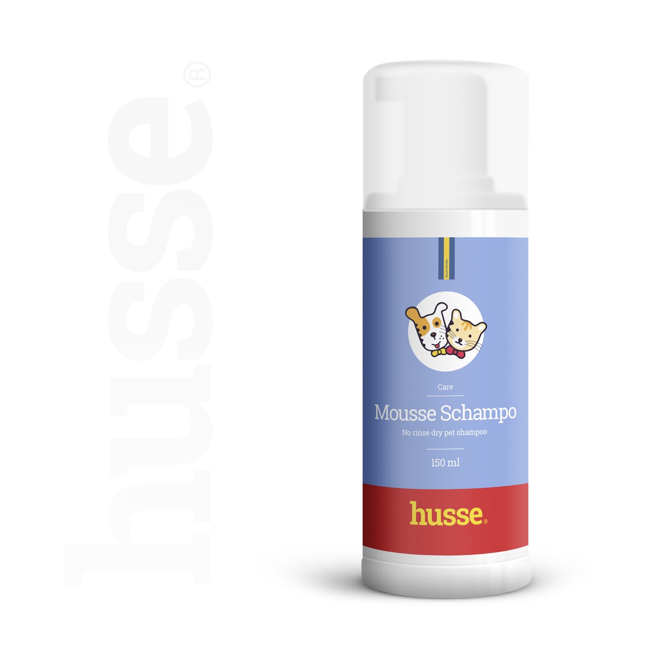 Mousse Schampo, 150 ml | Schaumshampoo ohne Ausspülen mit Aloe Vera