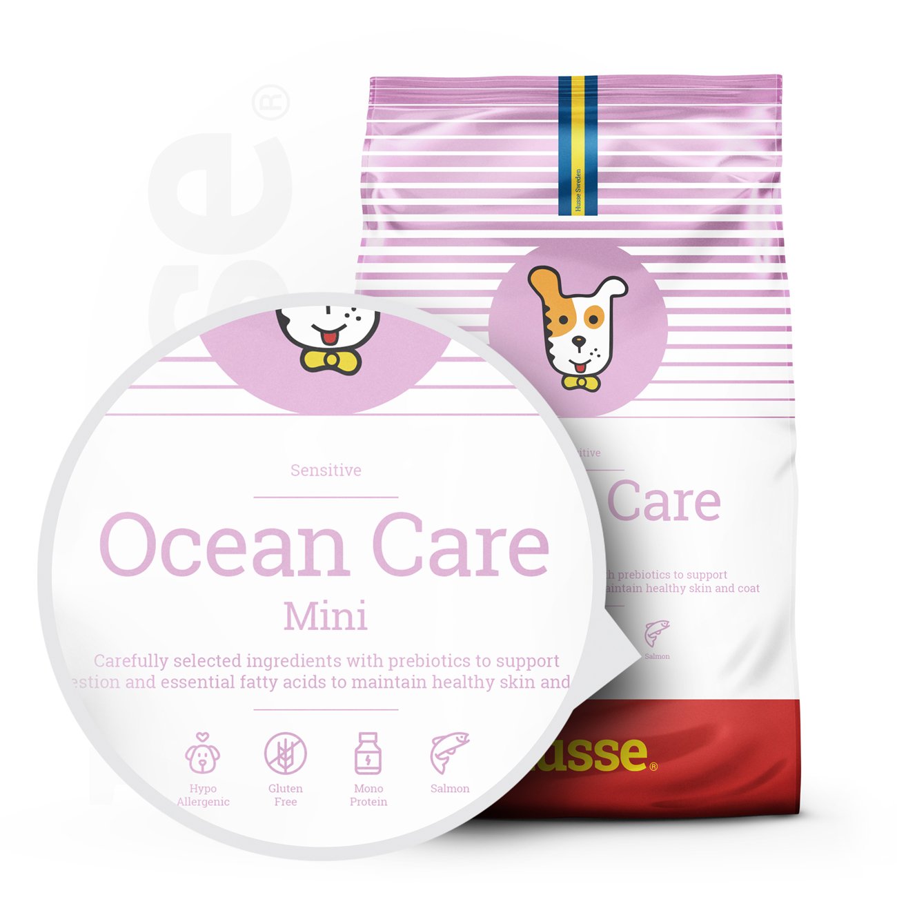 Sensitive Ocean Care Mini, 2 kg | Glutenfreies Rezept mit einer einzigen tierischen Proteinquelle