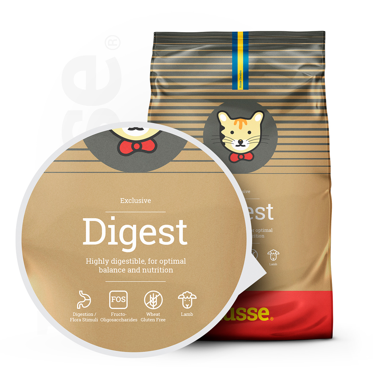 Exclusive Digest, 2 kg | Leicht verdauliche Rezeptur für Katzen mit empfindlichem Verdauungssystem