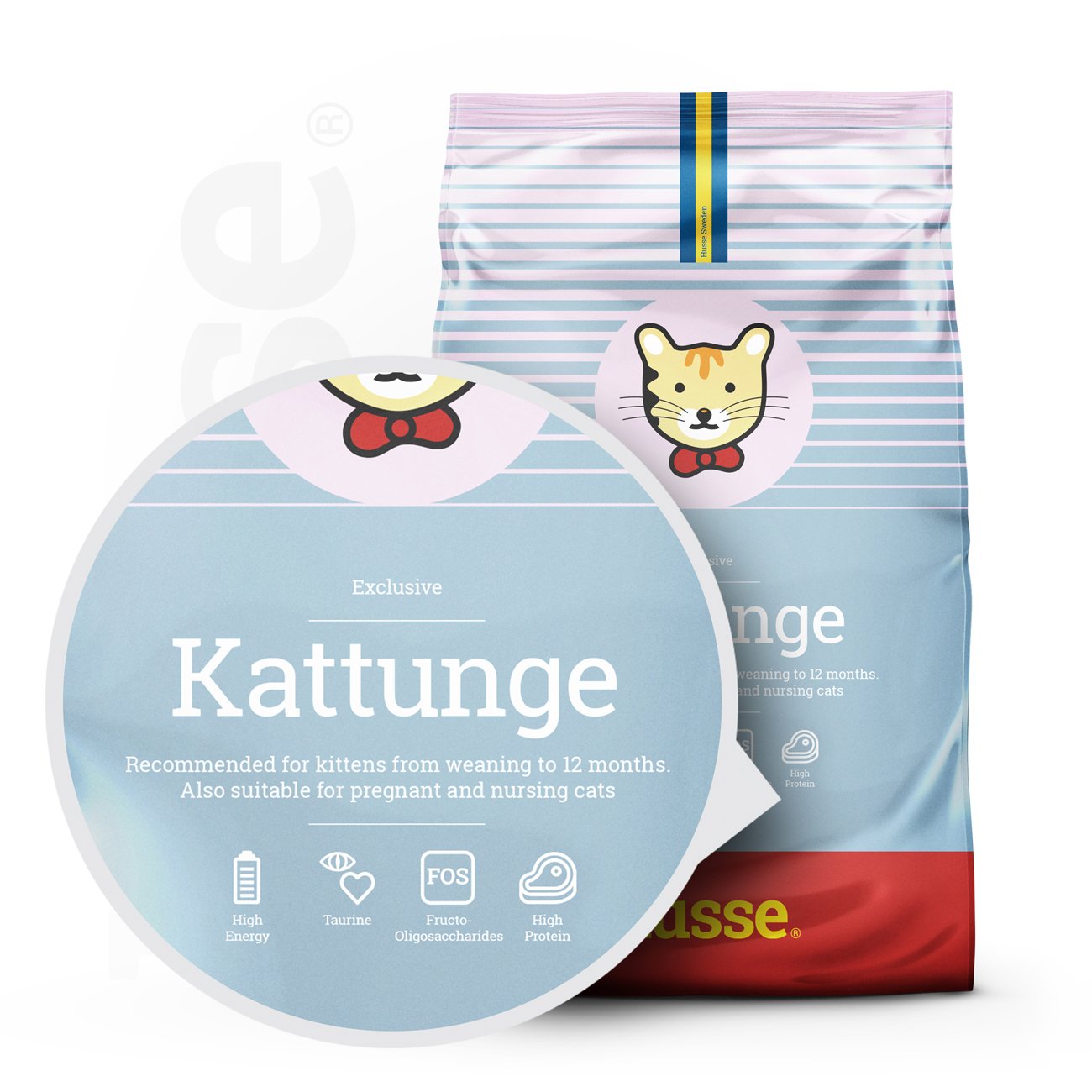 Exclusive Kattunge, 2 kg | Komplette Ernährung speziell für heranwachsende Kätzchen