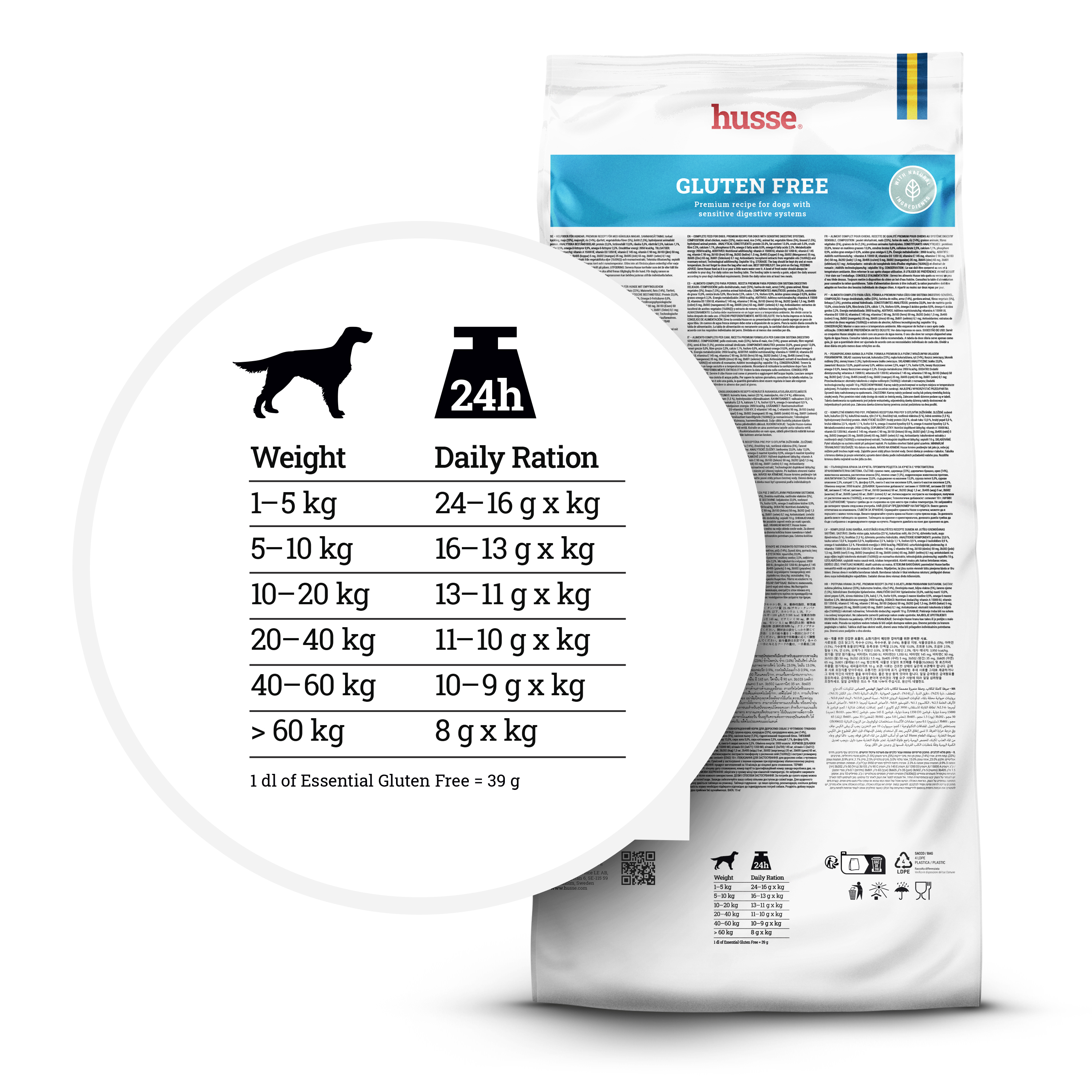 Essential Gluten Free, 15 kg (vorher: PRO Select) | Premium Rezeptur ohne Weizen