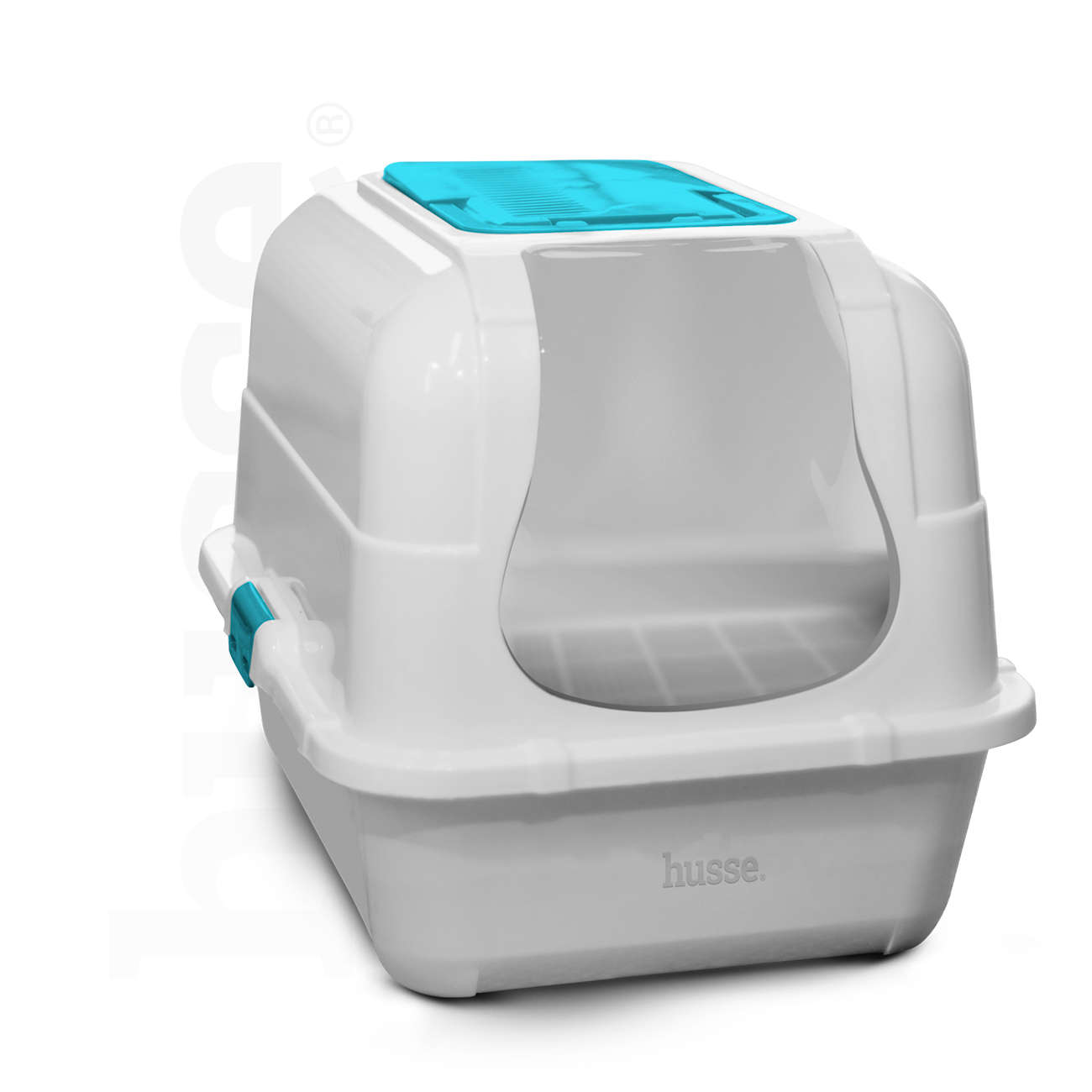 Abdeckung für die Katzentoilette, 1 St. | Abnehmbare Schalenabdeckung mit Geruchsfilter