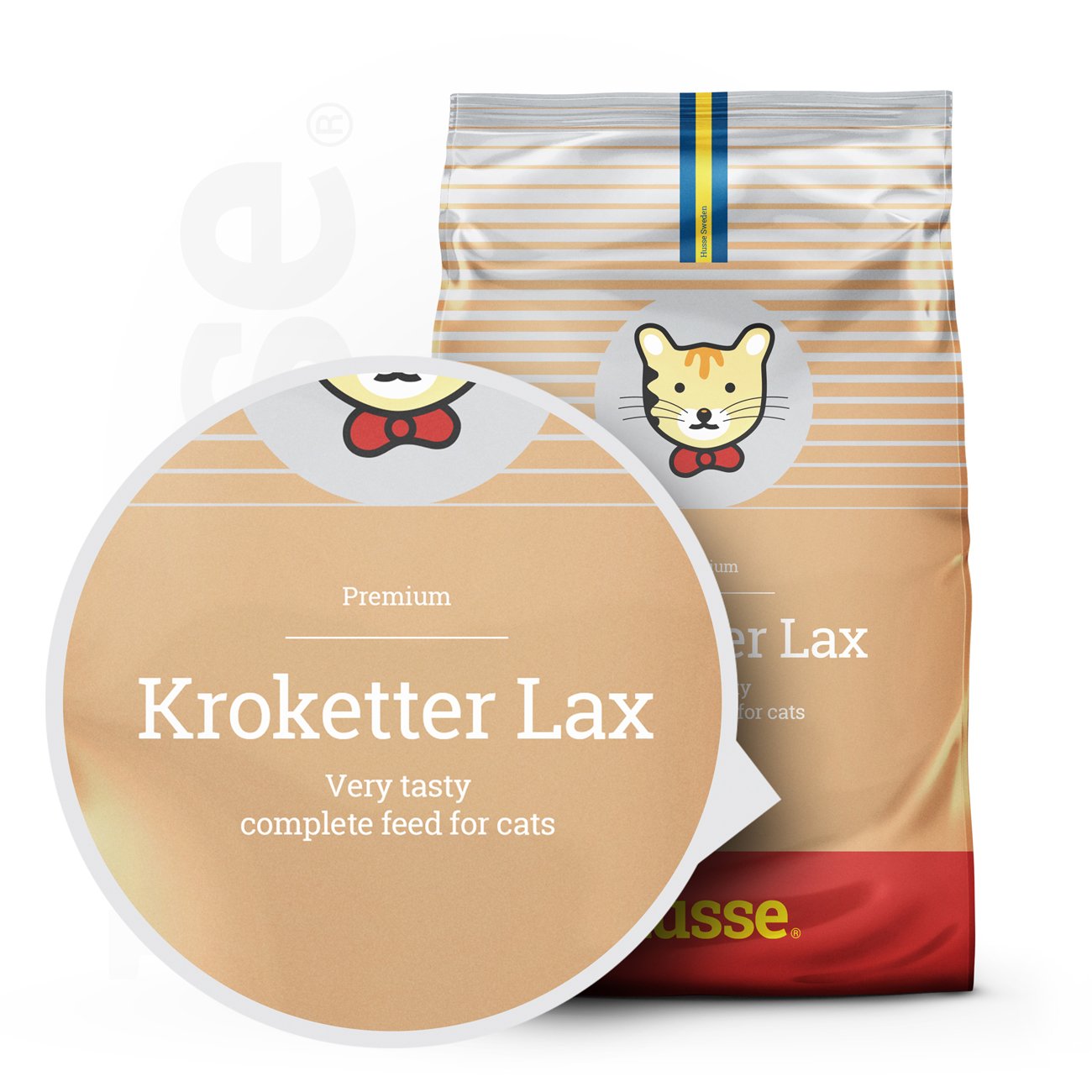 Kroketter Lax, 2 kg | Vollwertiges Katzenfutter