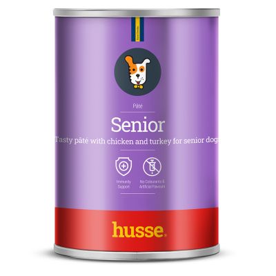 Senior Pastete, 400 g | Ausgewogene Mahlzeit mit Echinacea