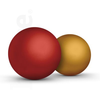 Boll, L | Hüpfender Gummiball