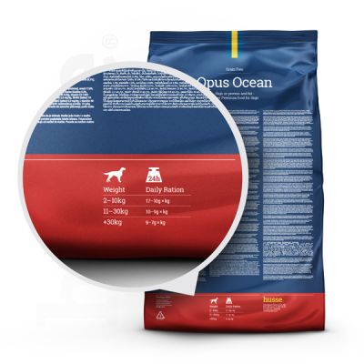 Opus Ocean, 2 kg | Getreidefreie Kroketten mit einer einzigen tierischen Proteinquelle