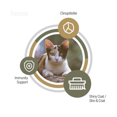 Opus Lynx 2 kg | Getreidefreie Kroketten für Katzen mit empfindlicher Haut & Magen