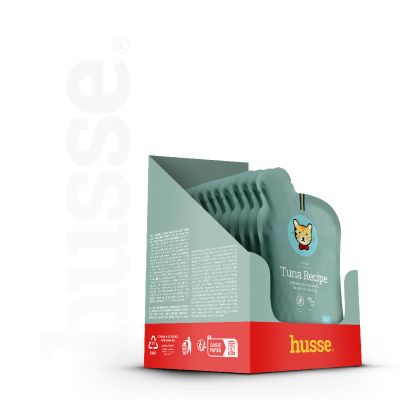 Tuna Recipe, box | Box mit 12 Säckchen mit schmackhaftem Mousse