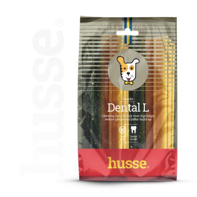 Dental L, 4 St. | Glutenfreie Zahnsnacks für Hunde